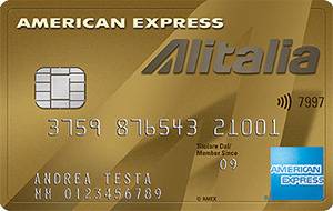 Carta di credito American Express Alitalia Oro per uso personale