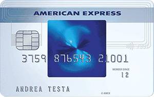 Carta di credito American Express Blu per uso personale