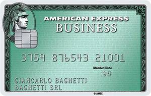 Carta di credito American Express Business per uso aziendale