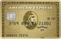 Carta di credito American Express Oro per uso personale